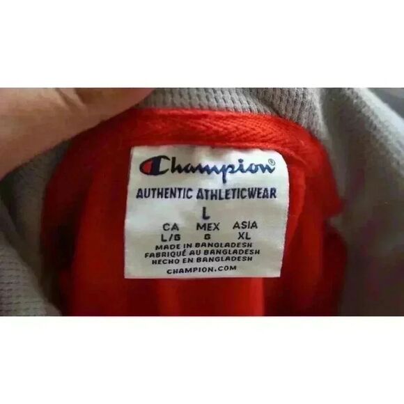 Champion Rutgers University Scarlet Knights Pullover Hoodie, Size XL - Picture 6 of 14